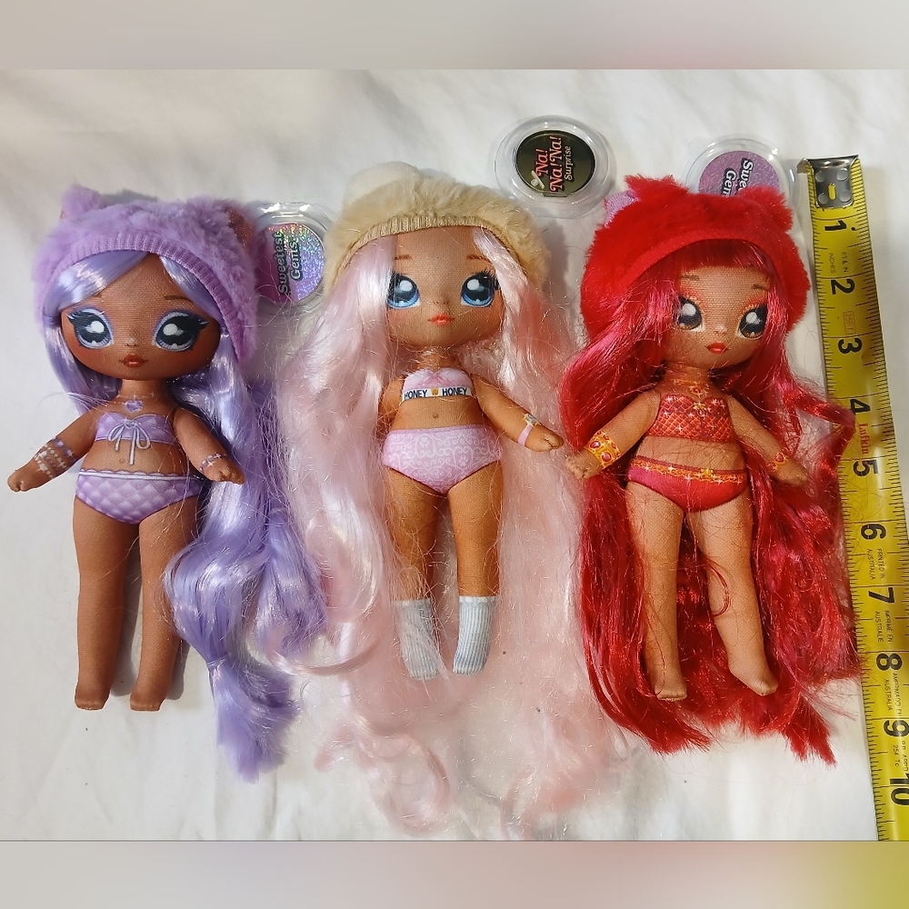 Colorful Fashion Dolls Set